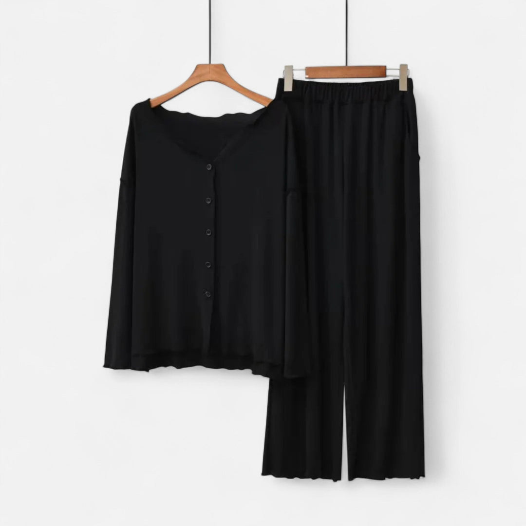 Charles Maison | Women’s Two-Piece Cashmere-Touch Loungewear Set