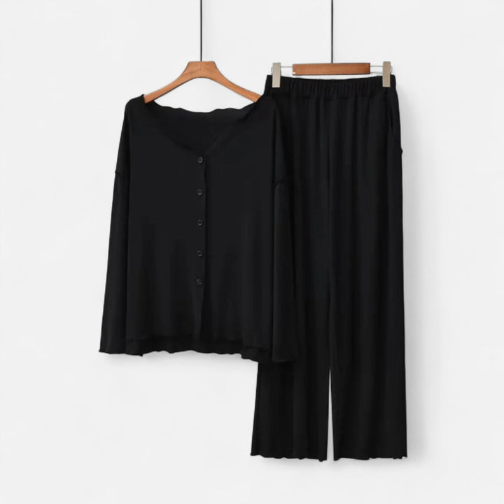 Charles Maison | Women’s Two-Piece Cashmere-Touch Loungewear Set