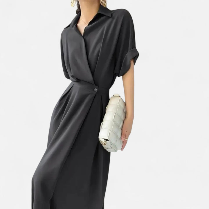 Charles Maison | Women’s Shirt-Dress in Cotton-Blend Riviera Heritage