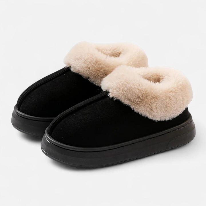 Charles Maison | Women’s Faux Fur Winter Slippers