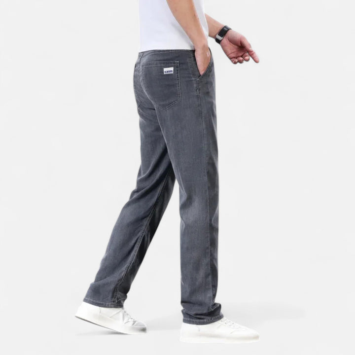 Charles Maison | Men’s Straight-Leg Lyocell Denim Jeans