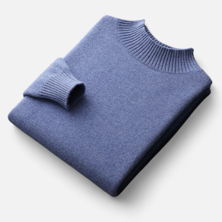 Charles Maison | Men’s Pure Wool Turtleneck Sweater