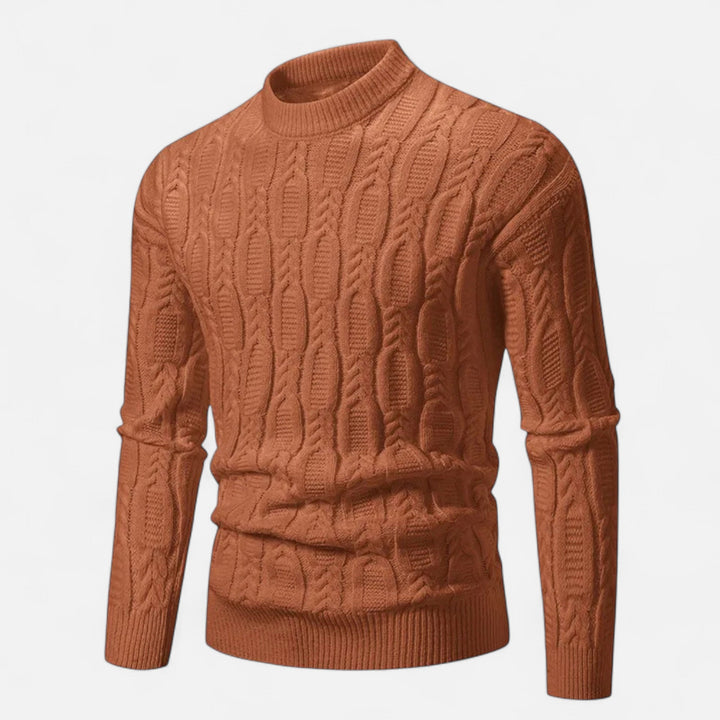 Charles Maison | Men’s Classic Crewneck Knit Sweater