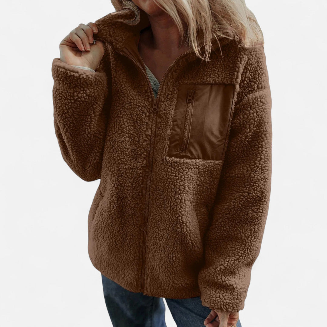 Charles Maison | Women’s Heritage Fleece Teddy Coat