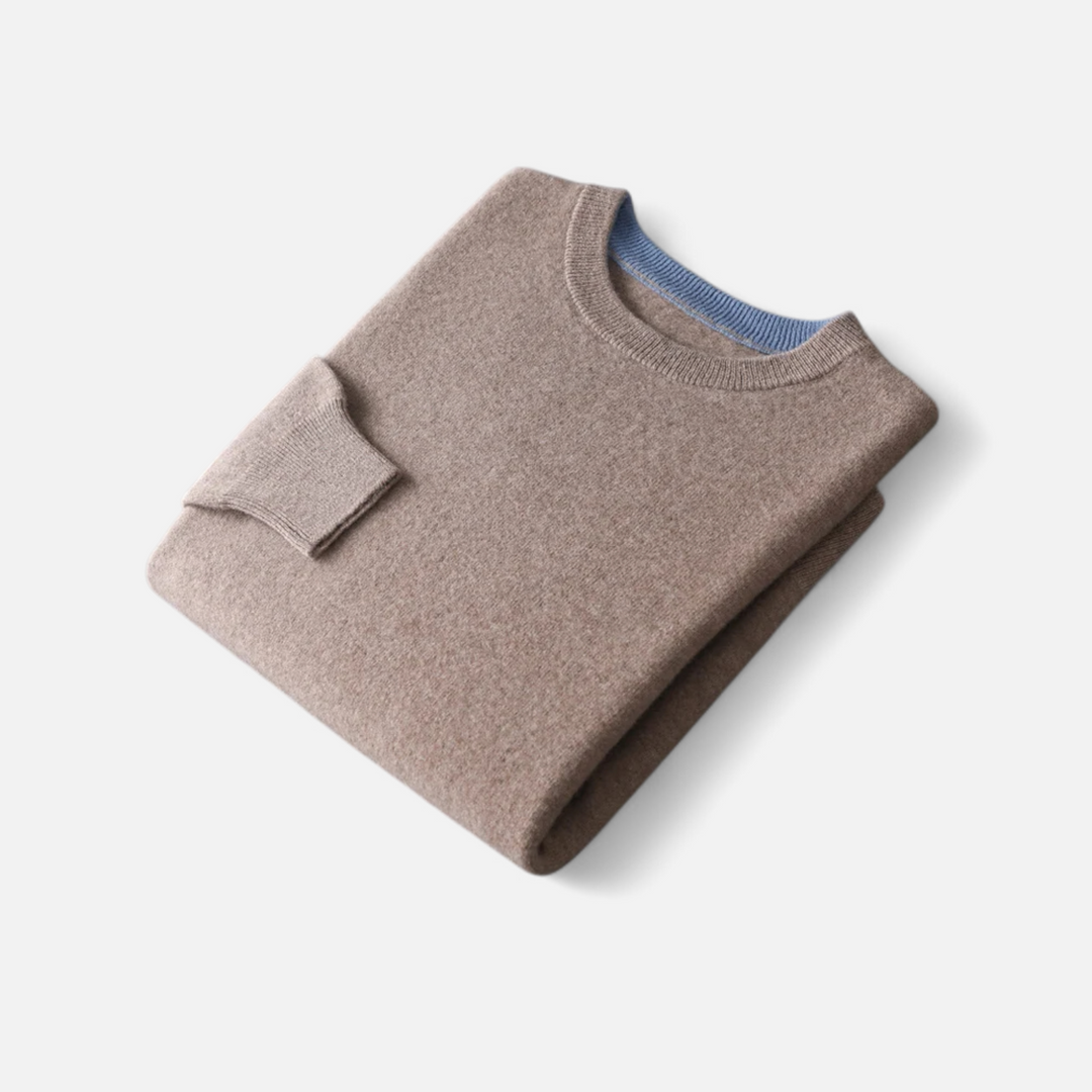 Charles Maison | Men’s Loose-Fit Cashmere Wool Jumper