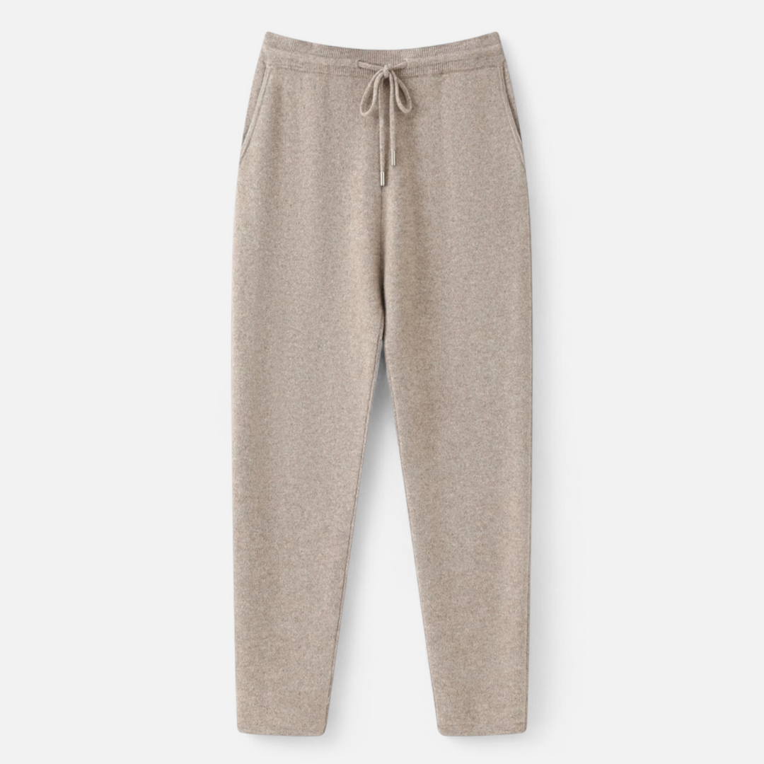 Charles Maison | Men’s Merino Wool Knitted Trousers