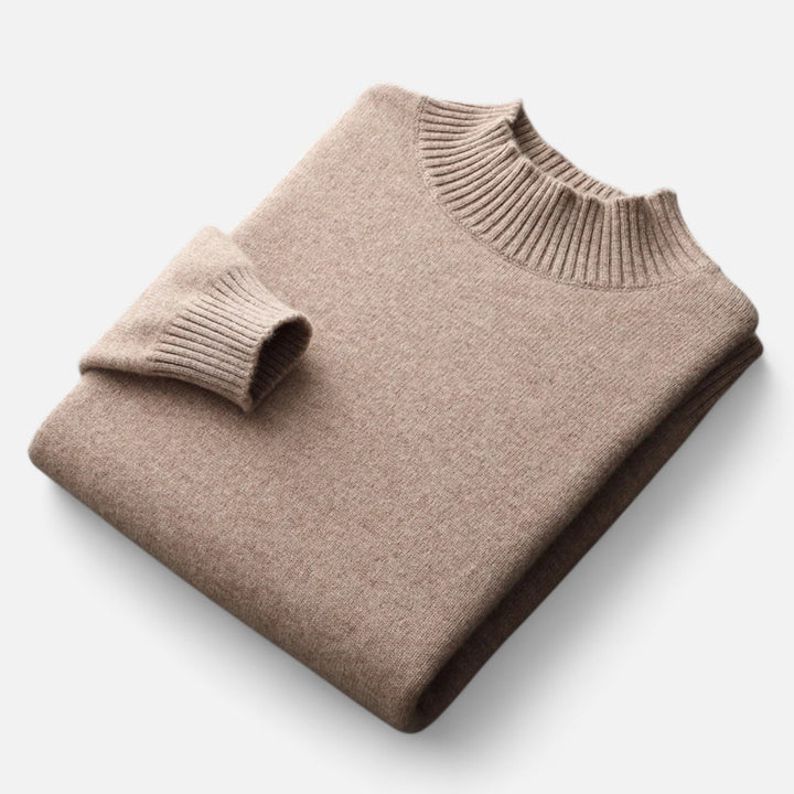 Charles Maison | Men’s Pure Wool Turtleneck Sweater
