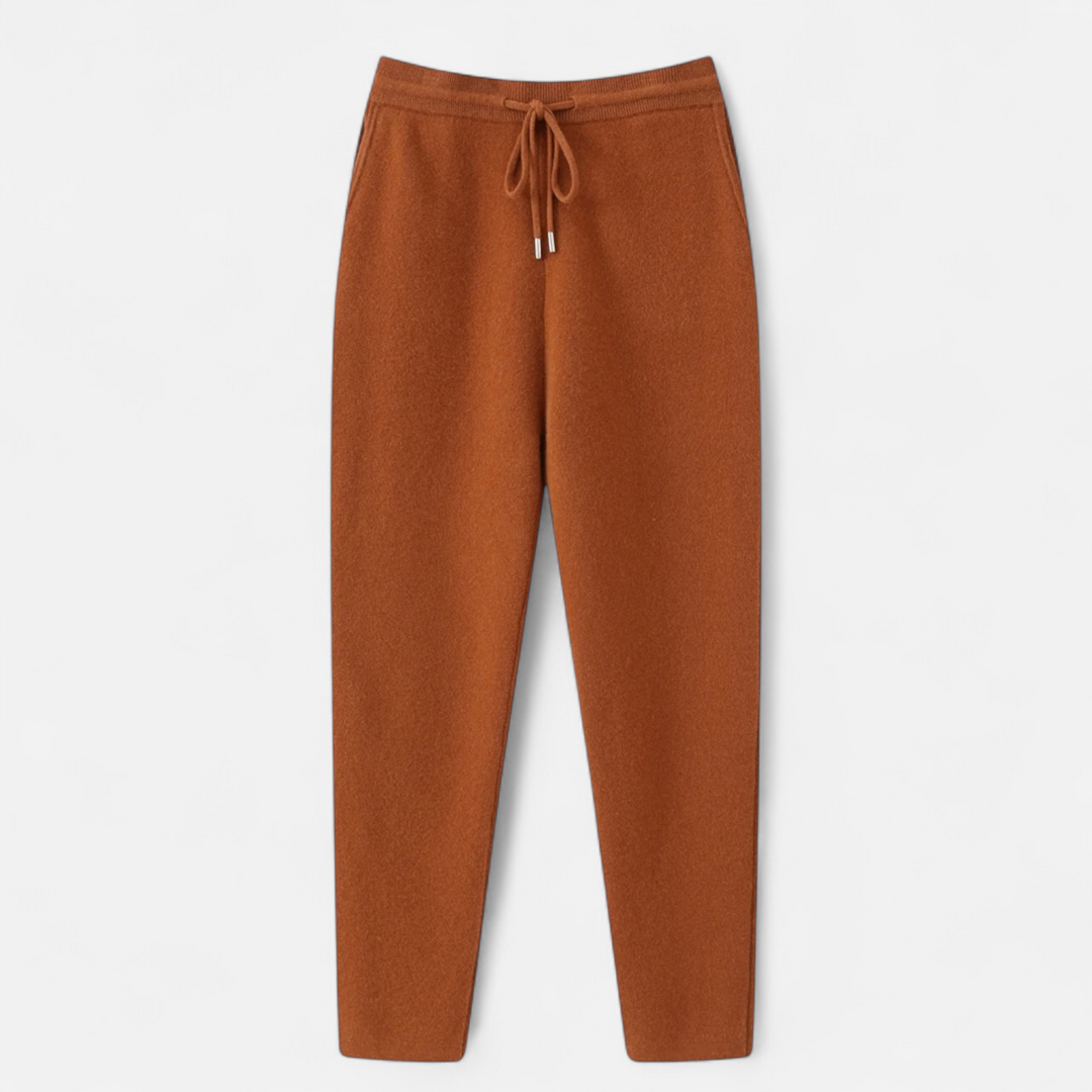 Charles Maison | Men’s Merino Wool Knitted Trousers