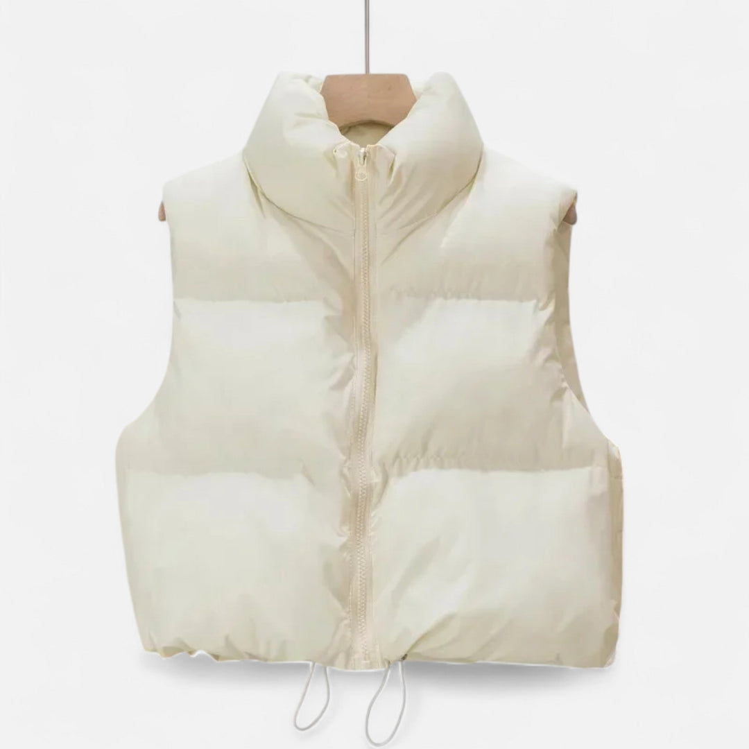 Charles Maison | Women’s Elegant High-Waist Winter Vest