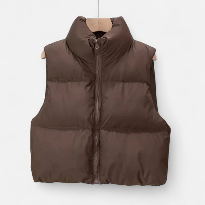 Charles Maison | Women’s Elegant High-Waist Winter Vest