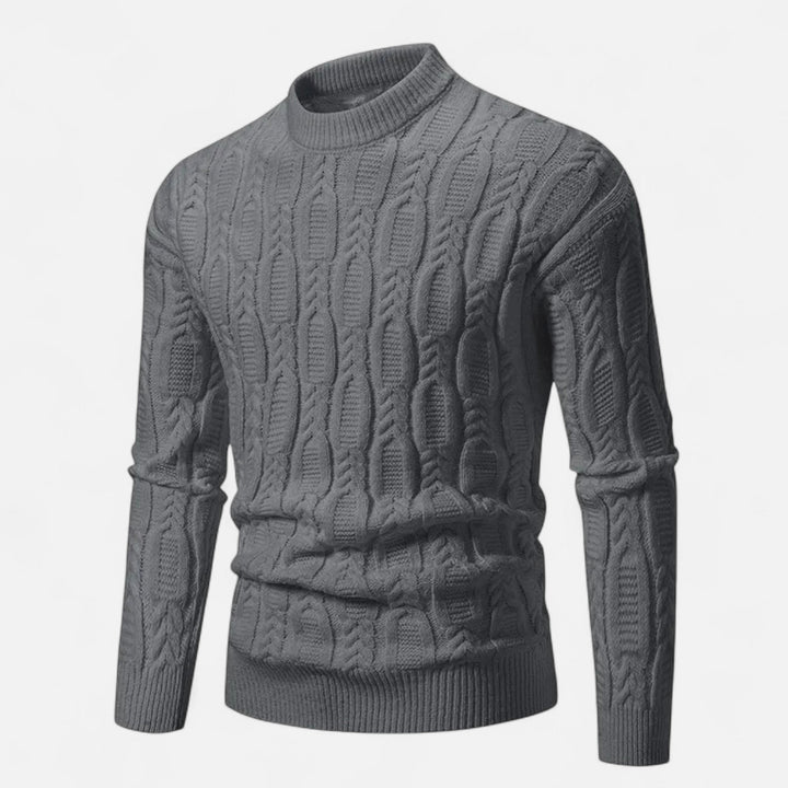 Charles Maison | Men’s Classic Crewneck Knit Sweater
