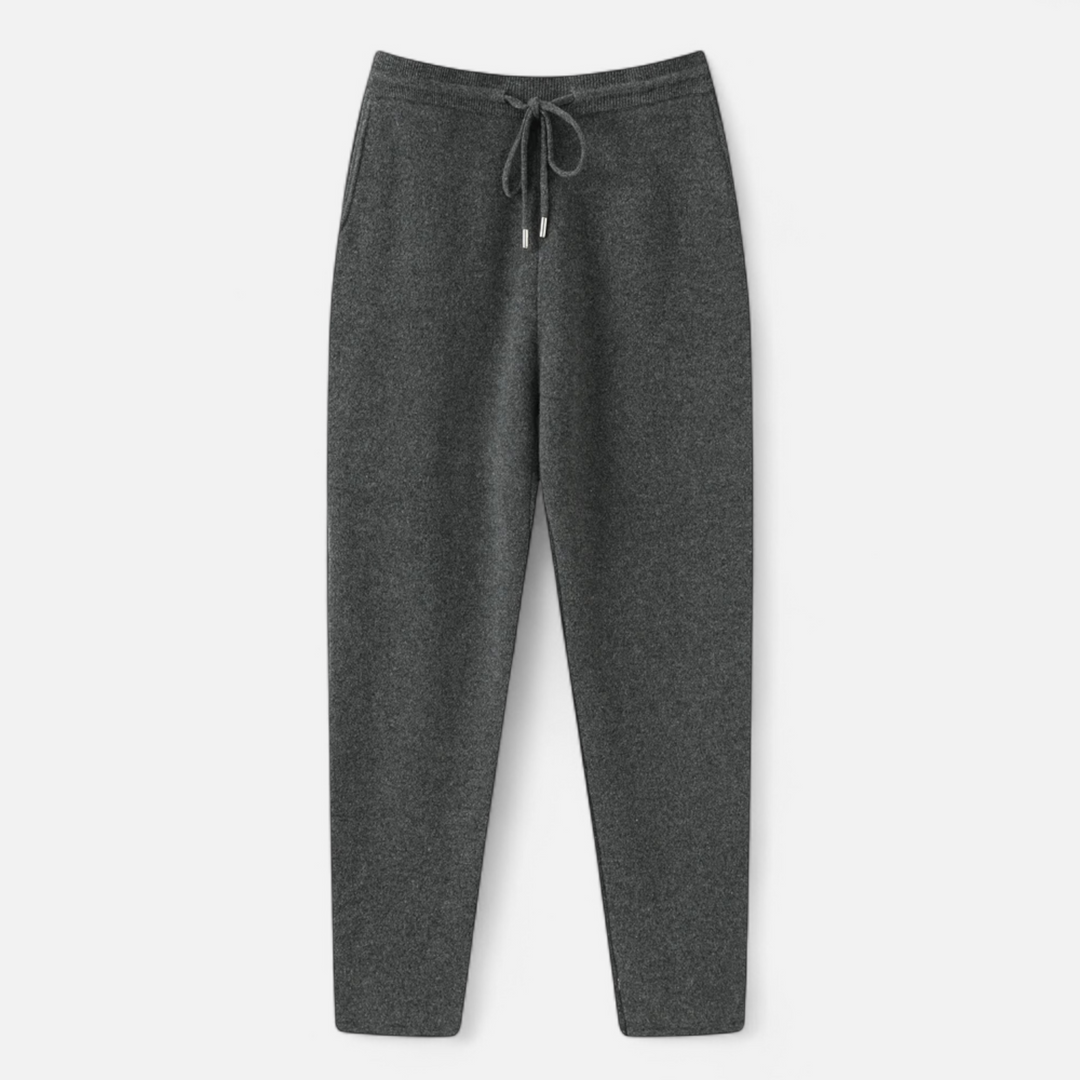 Charles Maison | Men’s Merino Wool Knitted Trousers