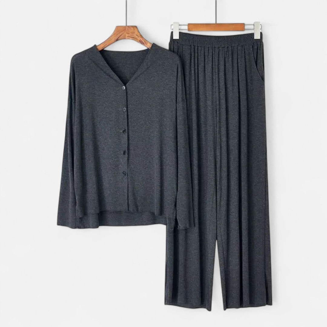Charles Maison | Women’s Two-Piece Cashmere-Touch Loungewear Set