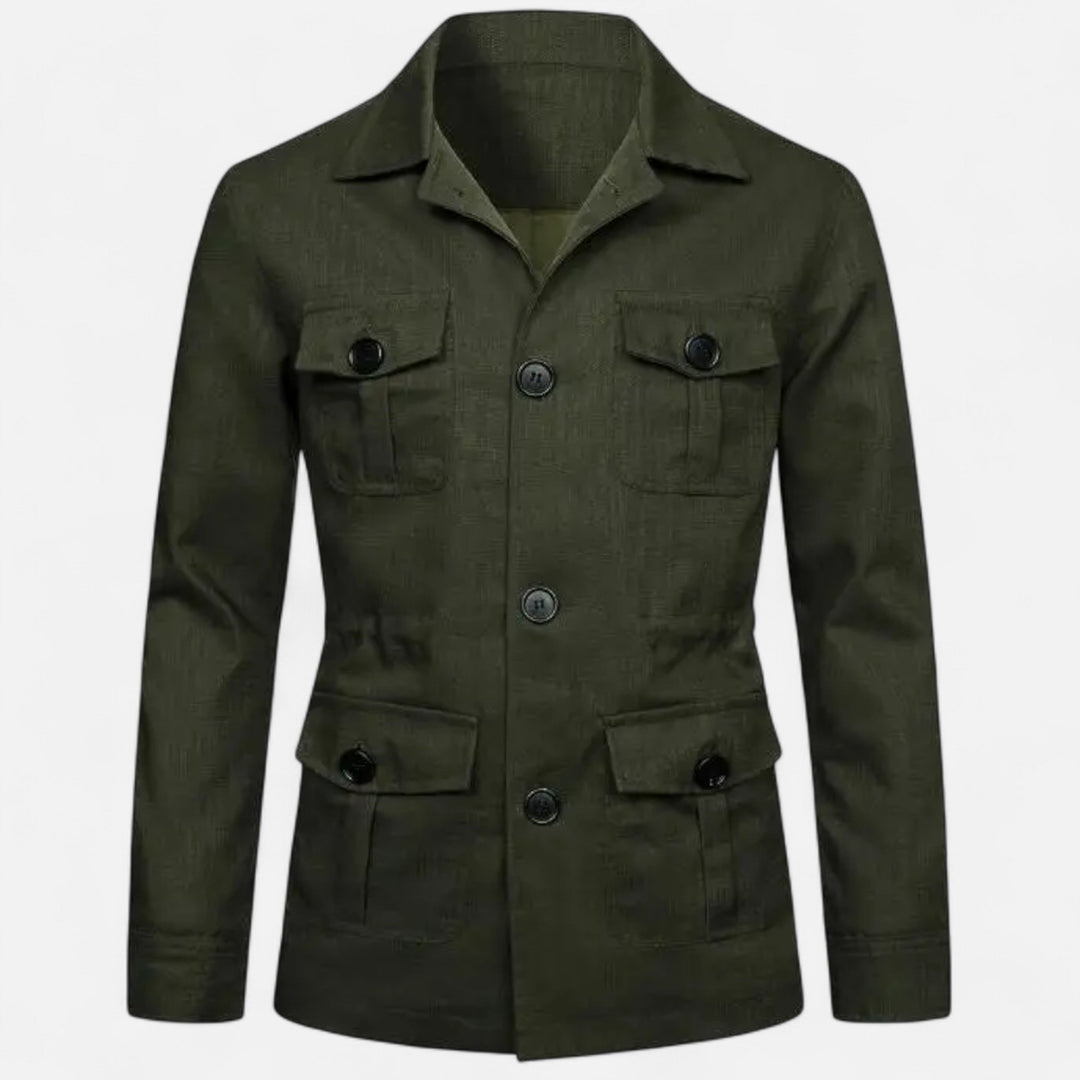 Charles Maison | Men’s Cargo Jacket | Autumn/Winter Utility Outerwear