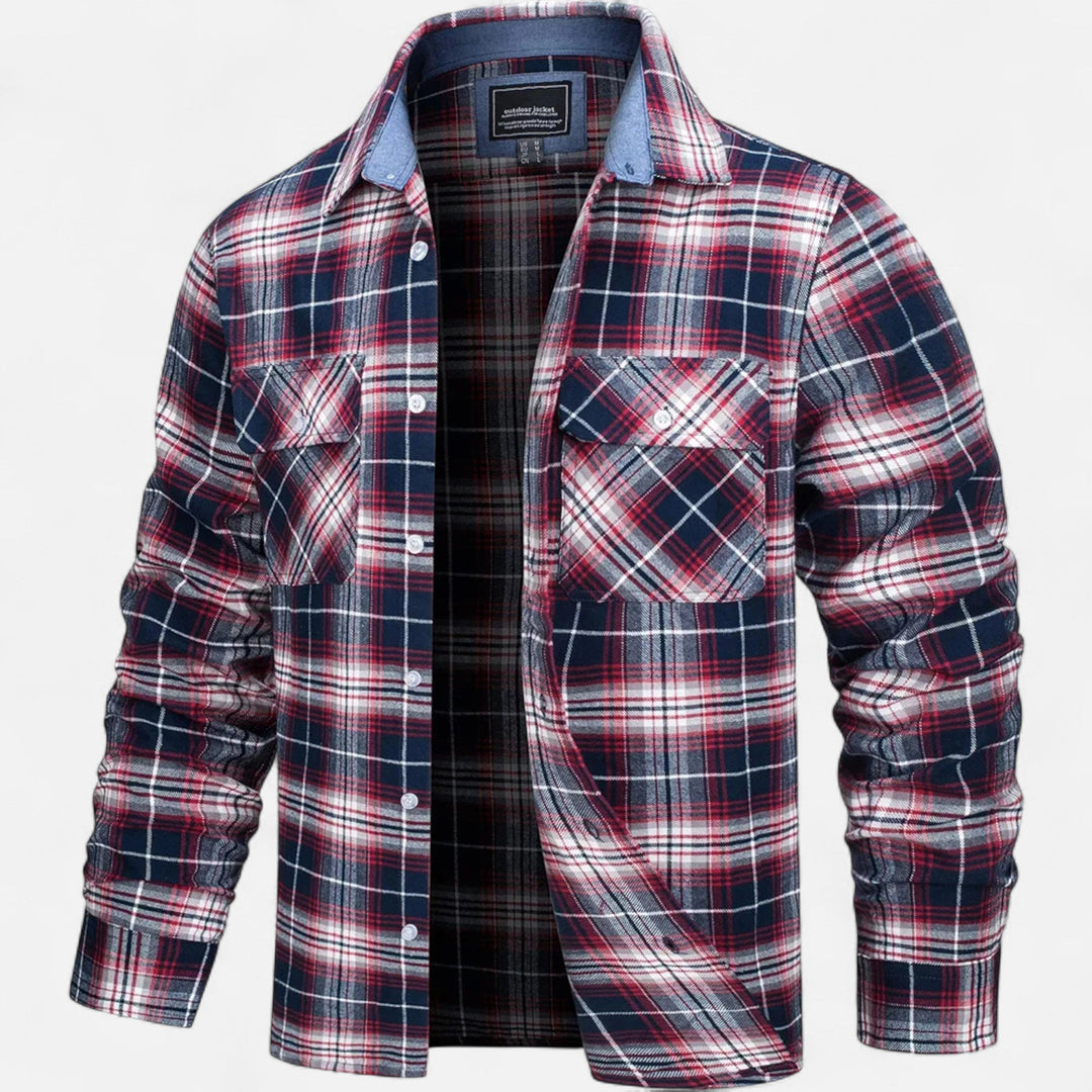 Charles Maison | Men’s Oversized Lightweight Shirt Jacket