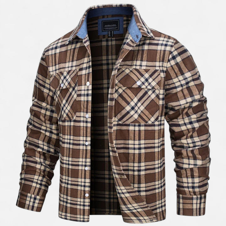 Charles Maison | Men’s Oversized Lightweight Shirt Jacket
