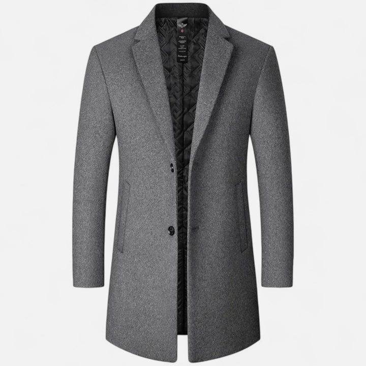 Charles Maison | Men’s Classic Wool Overcoat