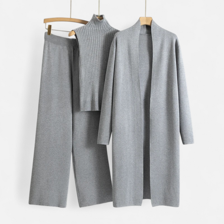 Charles Maison | Women’s Knitted 3-Piece Cardigan Set