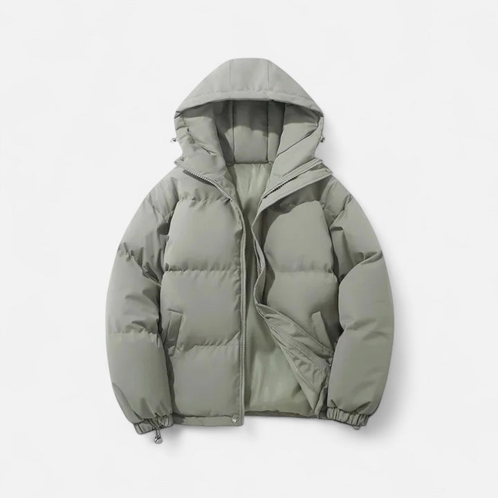 Charles Maison | Unisex Hooded Cotton Puffer Jacket