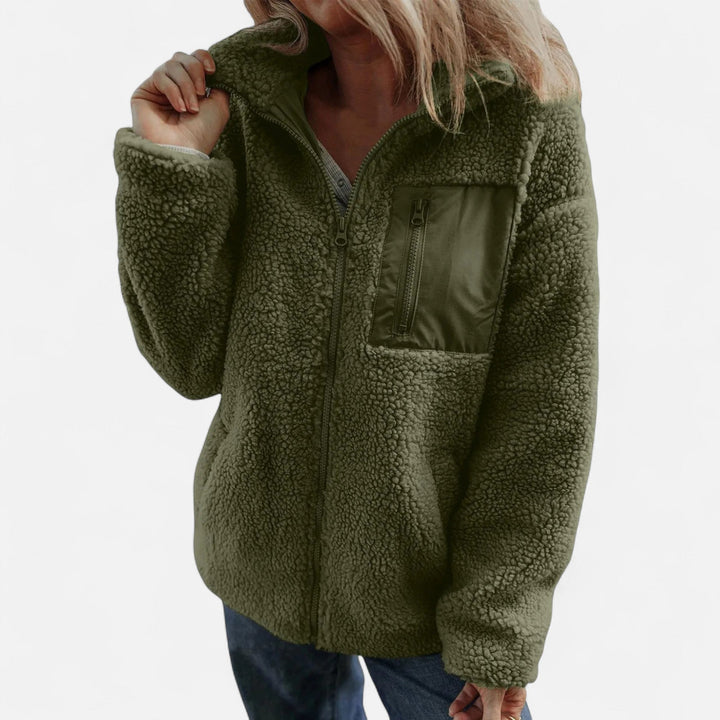 Charles Maison | Women’s Heritage Fleece Teddy Coat