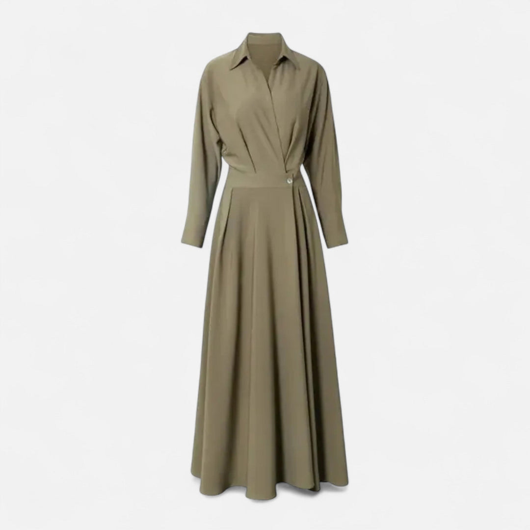 Charles Maison | Women’s Shirt-Dress in Cotton-Blend Riviera Heritage