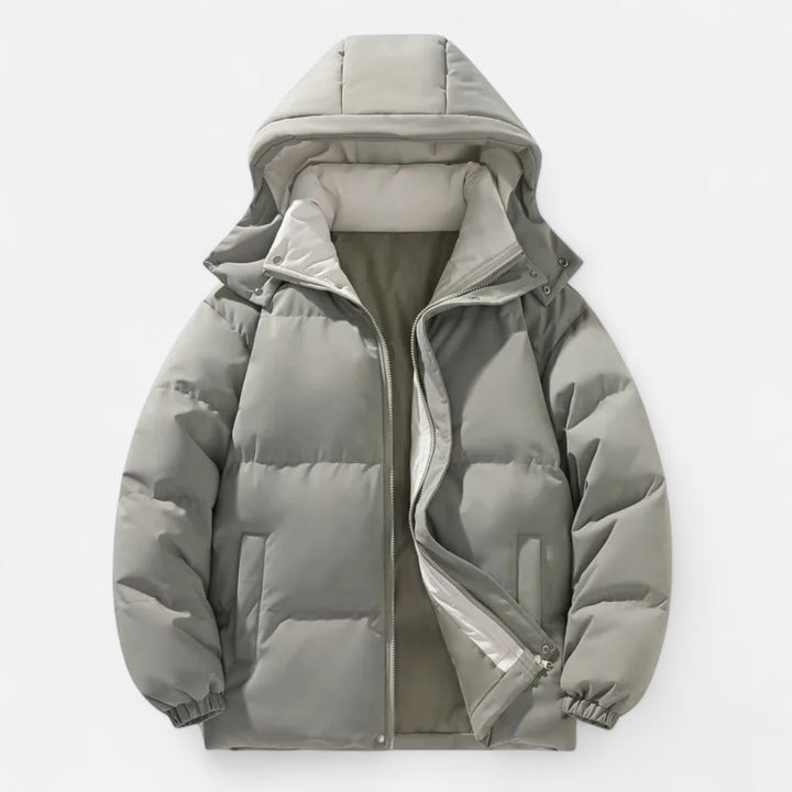 Charles Maison | Men’s Detachable-Hood Padded Jacket