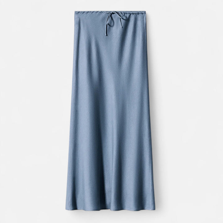 Charles Maison | Women's Elegant High-Waist Satin Skirt