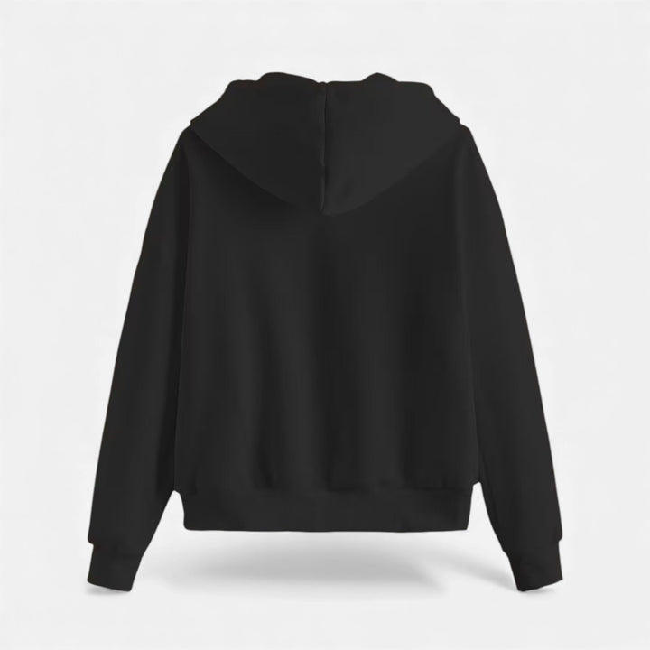 Charles Maison | Women’s Zip-Up Knit Hoodie for Autumn/Winter