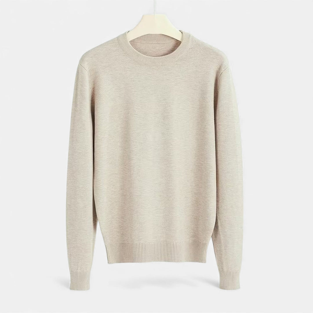 Charles Maison | Men’s Crew Neck Knit Sweater