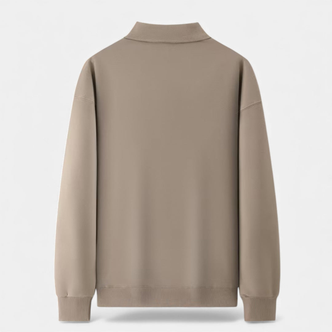 Charles Maison | Men’s Polo Knit Sweater for Autumn/Winter