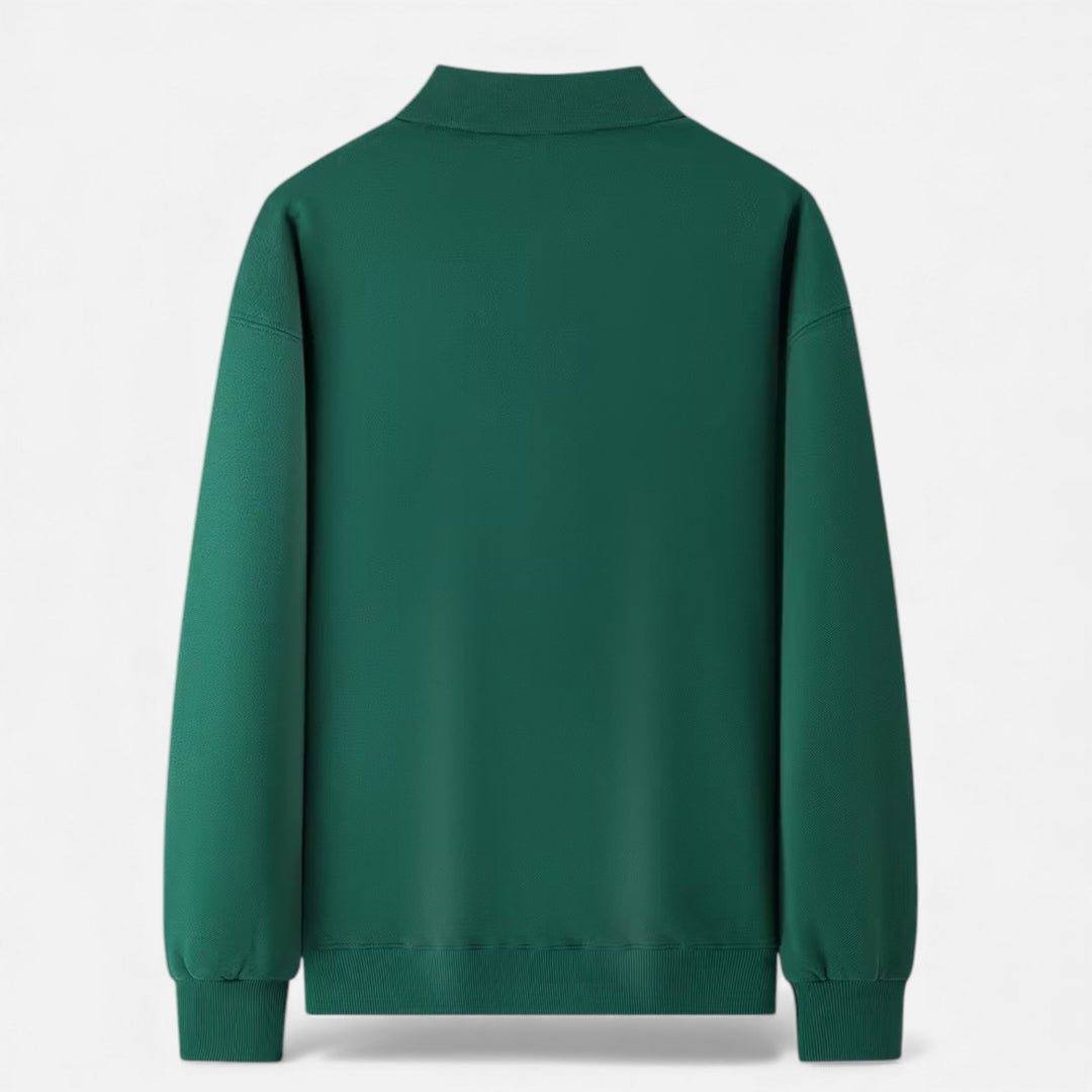 Charles Maison | Men’s Polo Knit Sweater for Autumn/Winter