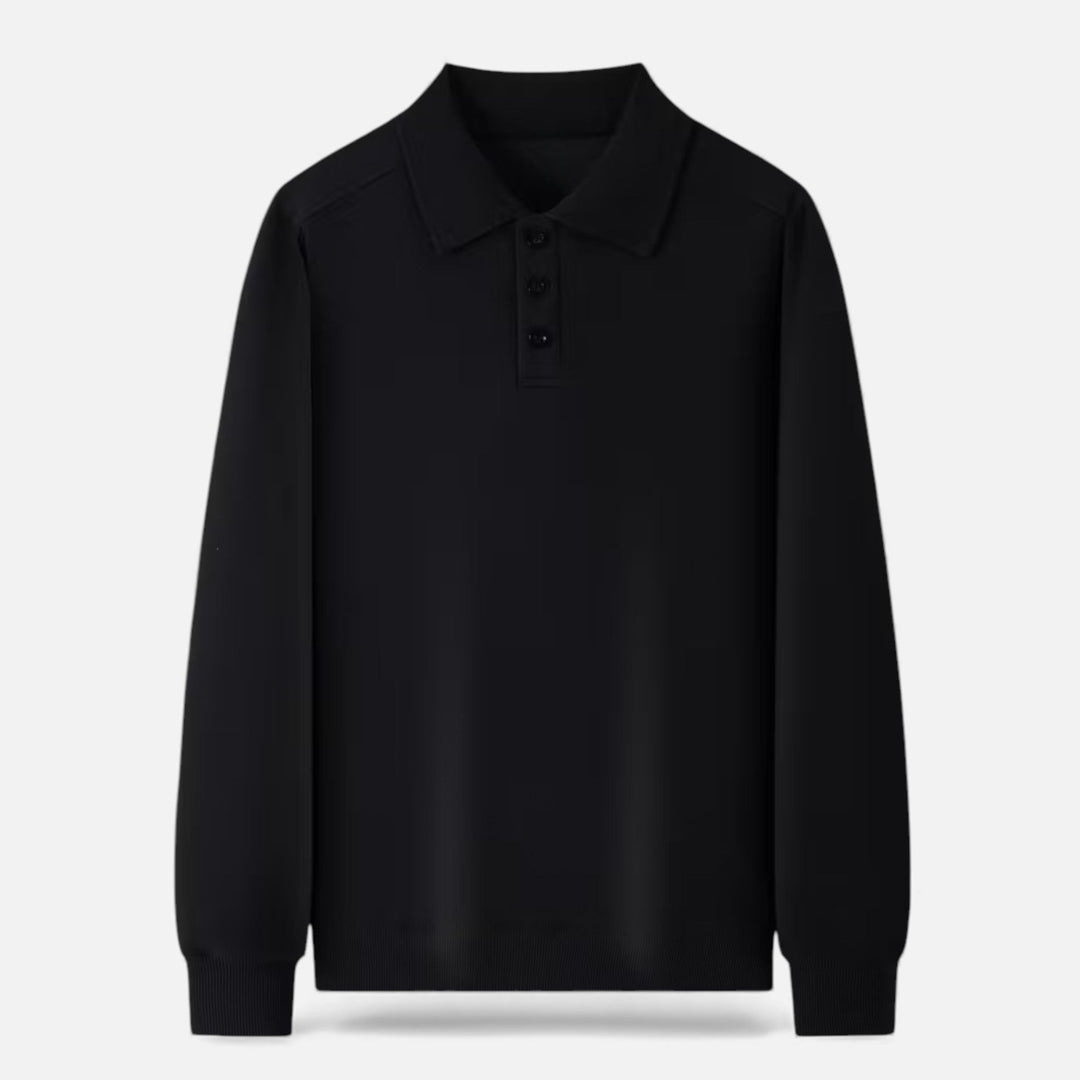 Charles Maison | Men’s Polo Knit Sweater for Autumn/Winter