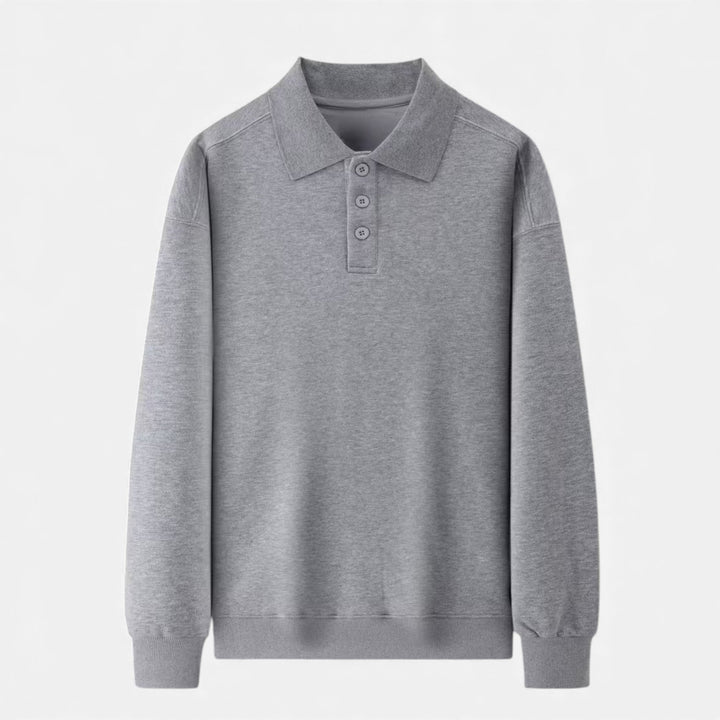 Charles Maison | Men’s Polo Knit Sweater for Autumn/Winter