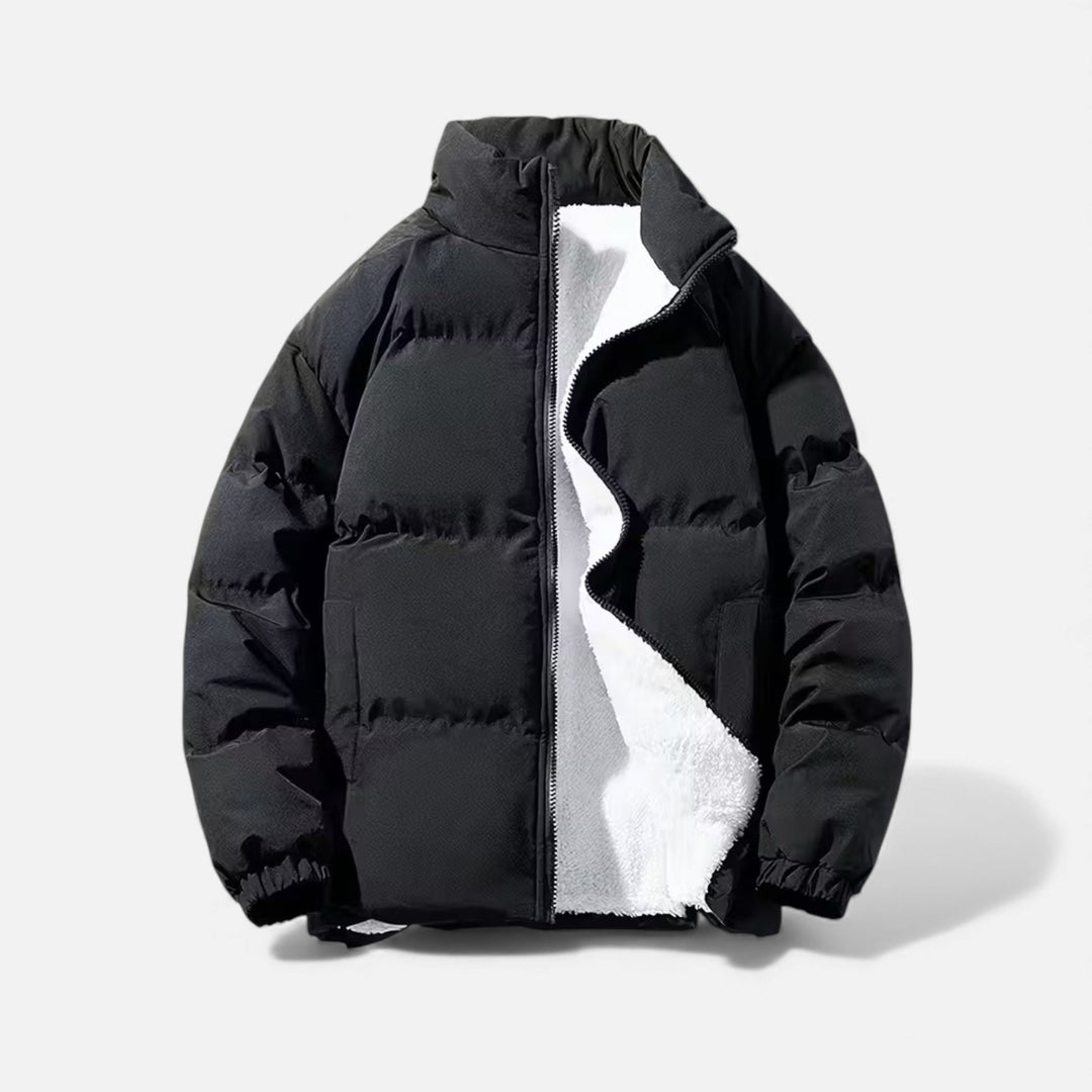Charles Maison | Men’s Plush Puffer Jacket for Autumn/Winter