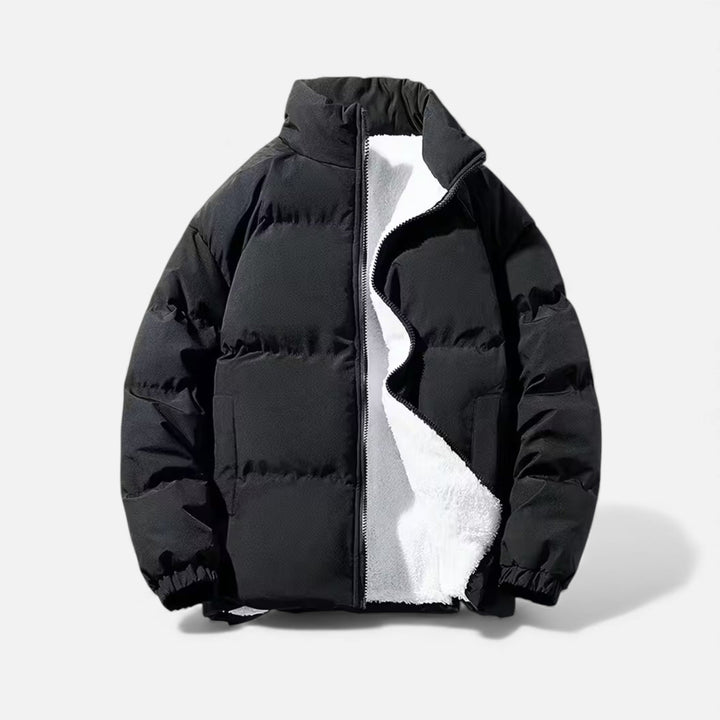 Charles Maison | Men’s Plush Puffer Jacket for Autumn/Winter