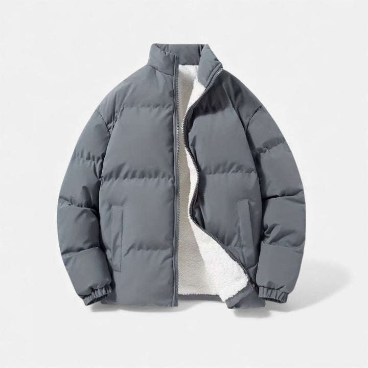 Charles Maison | Men’s Plush Puffer Jacket for Autumn/Winter