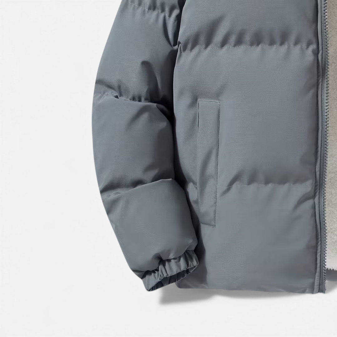 Charles Maison | Men’s Plush Puffer Jacket for Autumn/Winter