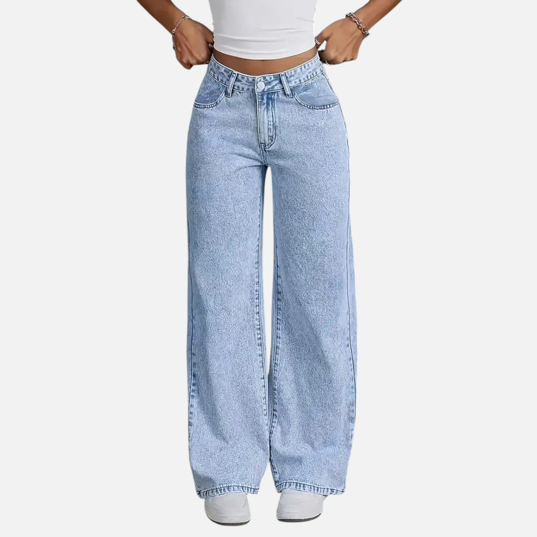 Charles Maison | Women Loose Denim Pants – Tailored Leisure Classic