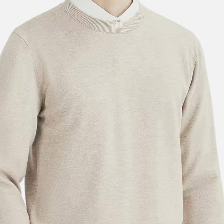 Charles Maison | Men’s Crew Neck Knit Sweater