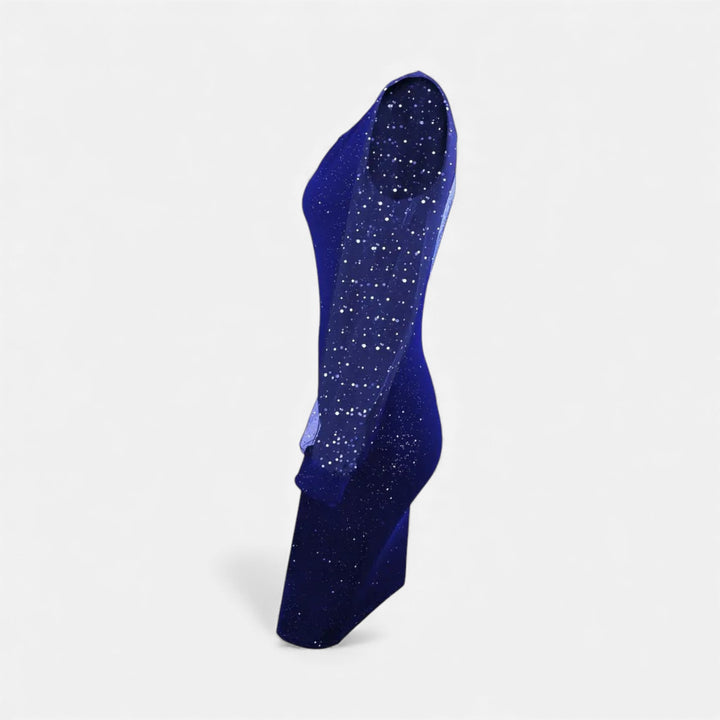 Charles Maison | Women’s V-Neck Sequin Mesh Bodycon Dress