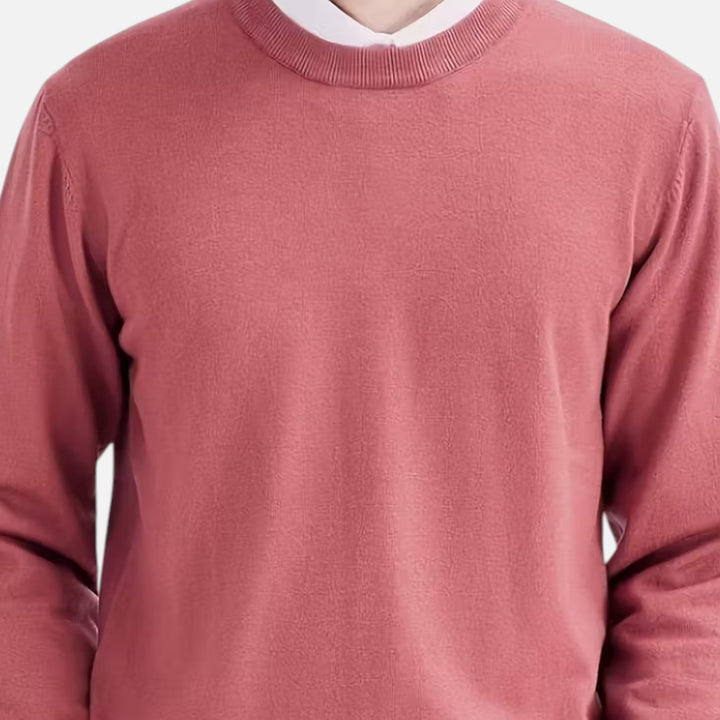 Charles Maison | Men’s Crew Neck Knit Sweater