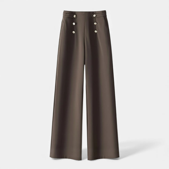 Charles Maison | Women’s Wide-Leg High-Waist Trousers