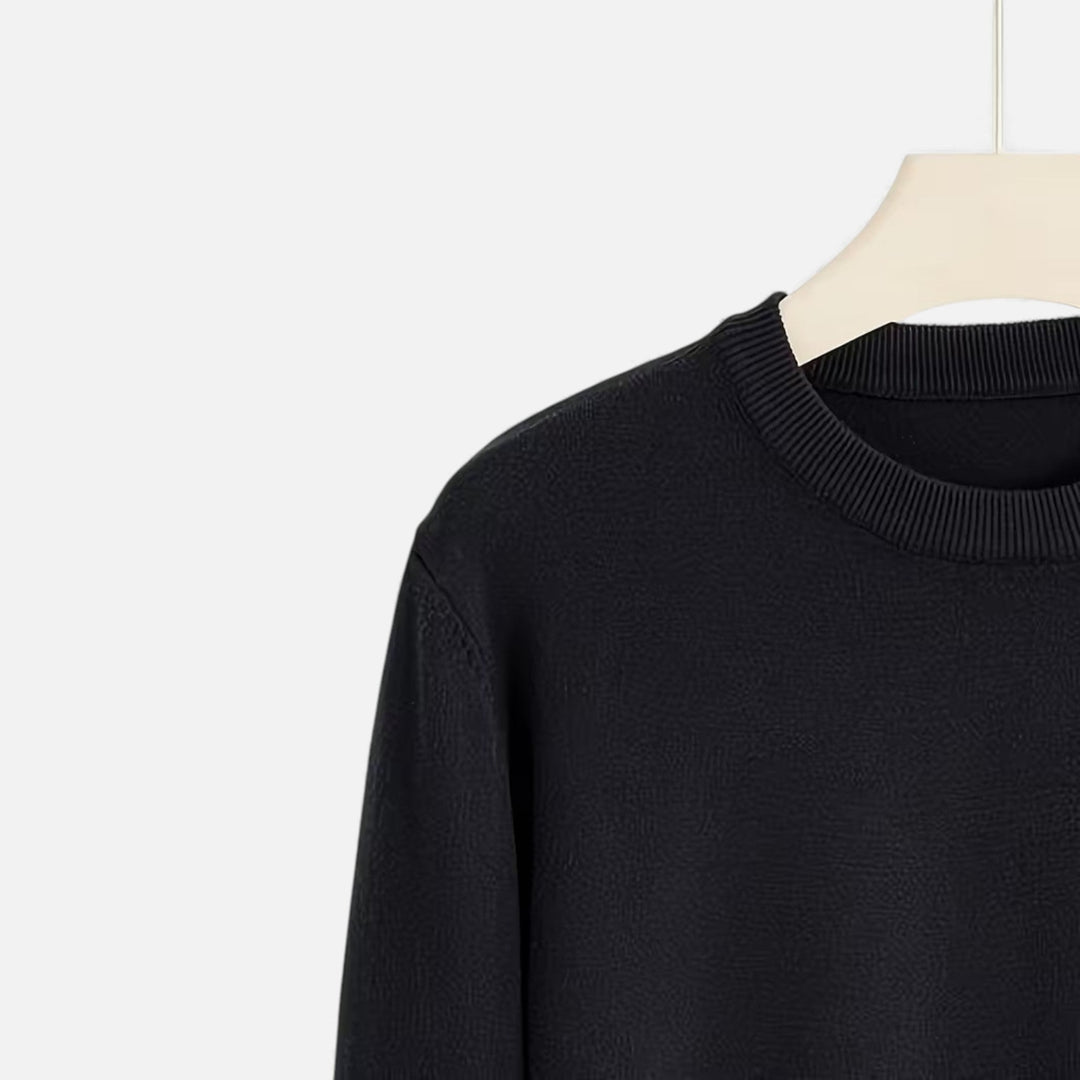 Charles Maison | Men’s Crew Neck Knit Sweater