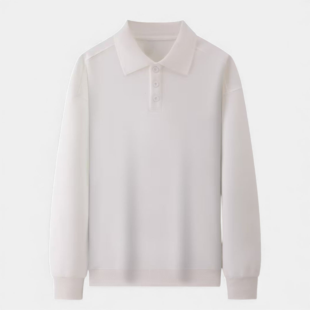 Charles Maison | Men’s Polo Knit Sweater for Autumn/Winter