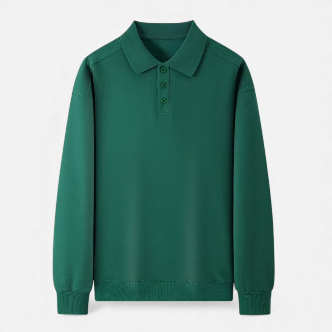 Charles Maison | Men’s Polo Knit Sweater for Autumn/Winter