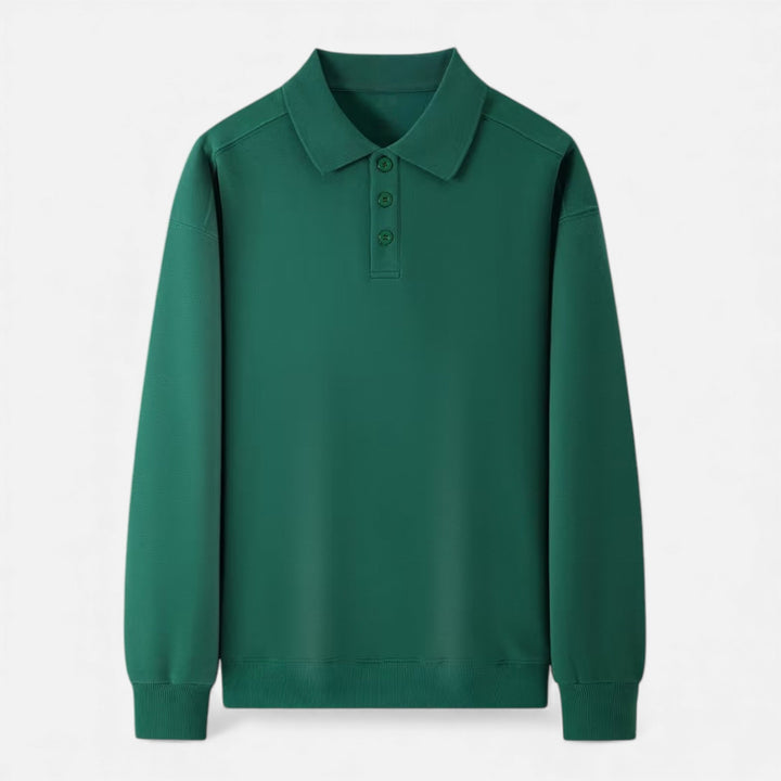Charles Maison | Men’s Polo Knit Sweater for Autumn/Winter