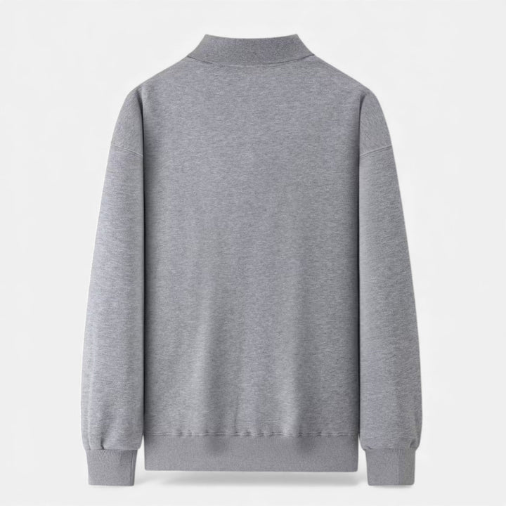 Charles Maison | Men’s Polo Knit Sweater for Autumn/Winter