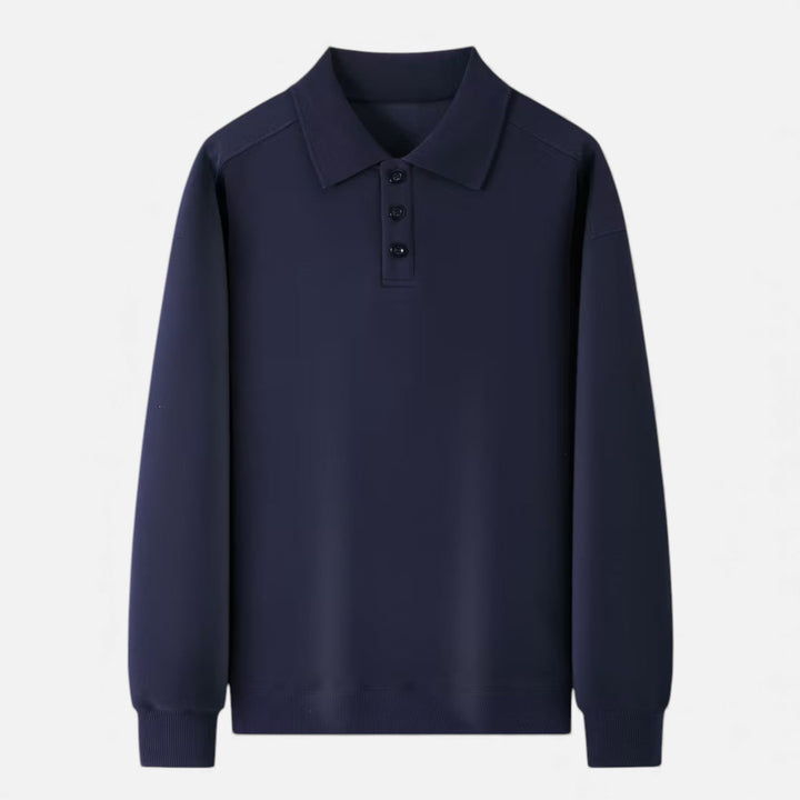 Charles Maison | Men’s Polo Knit Sweater for Autumn/Winter