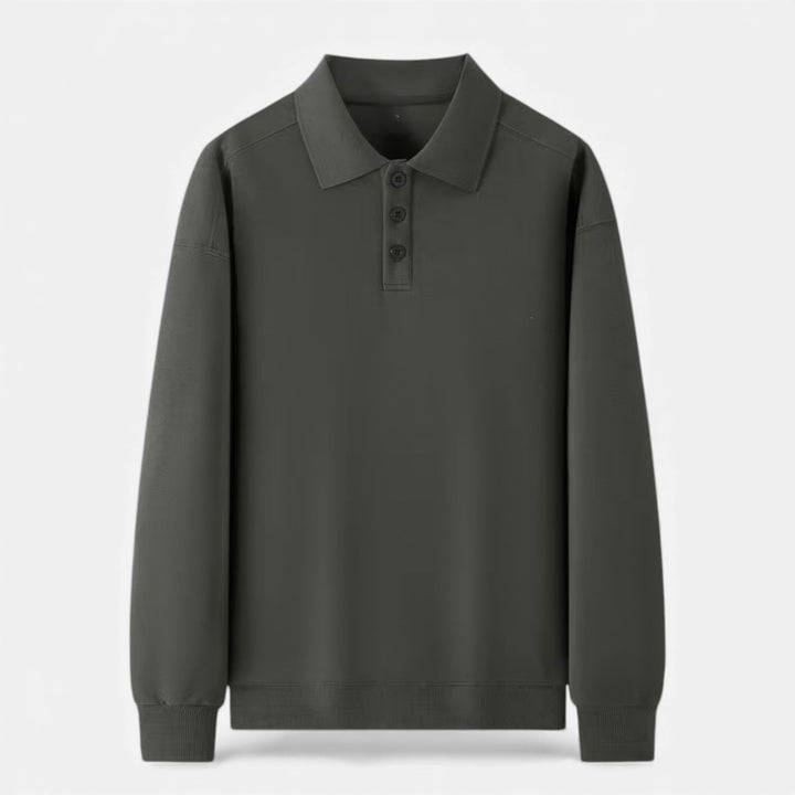 Charles Maison | Men’s Polo Knit Sweater for Autumn/Winter