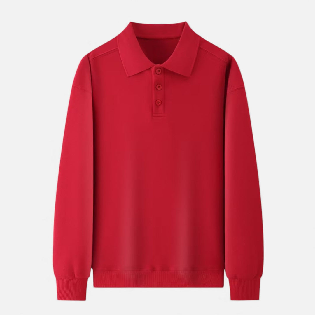 Charles Maison | Men’s Polo Knit Sweater for Autumn/Winter